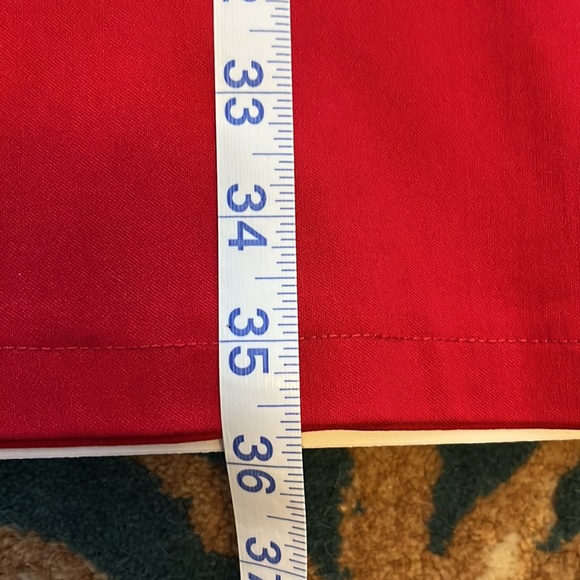 Red and black sleeveless kneelength spandex dress - Picture 2 of 5